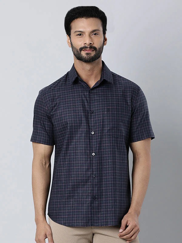 Indian Terrain Men Navy Shirt
